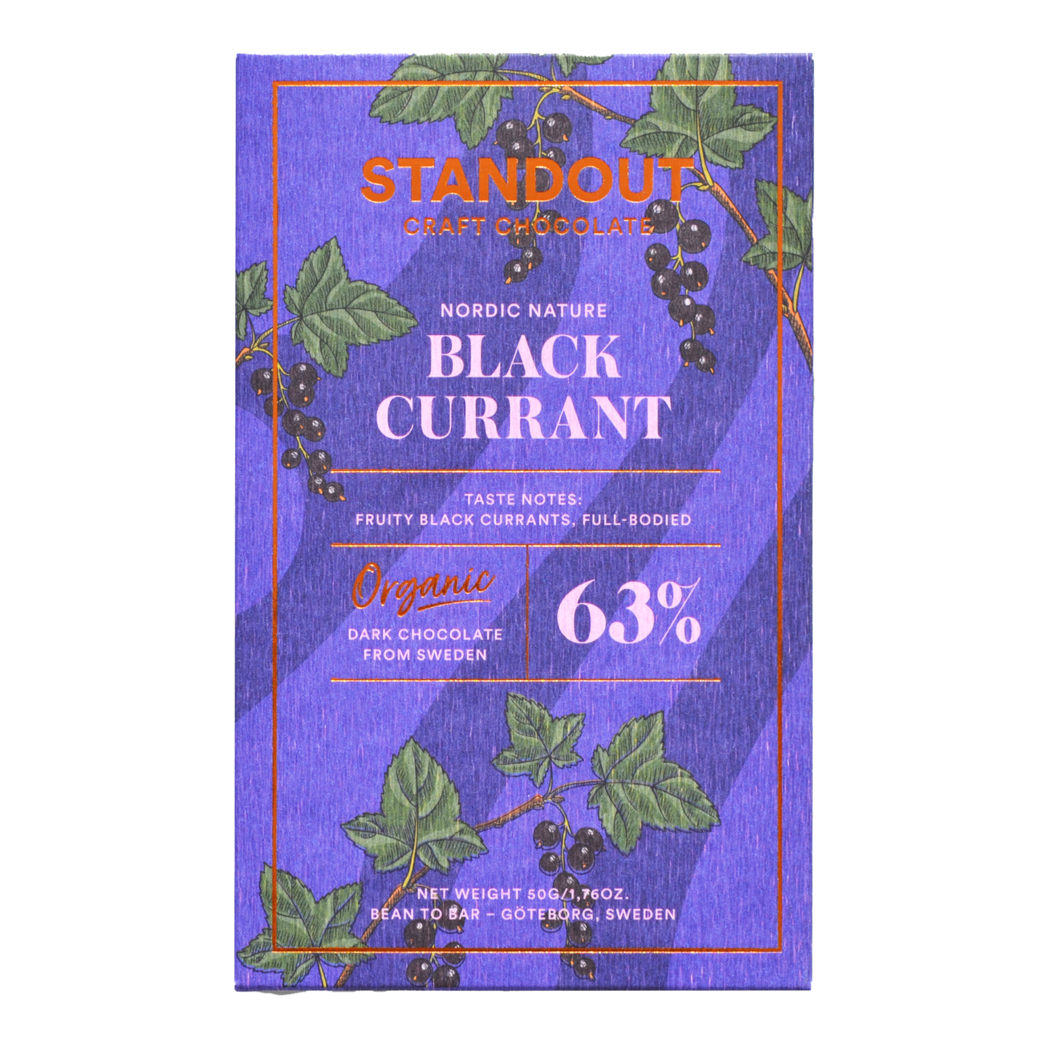 Standout Chocolate Nordic Nature Svarta Vinbär 63%