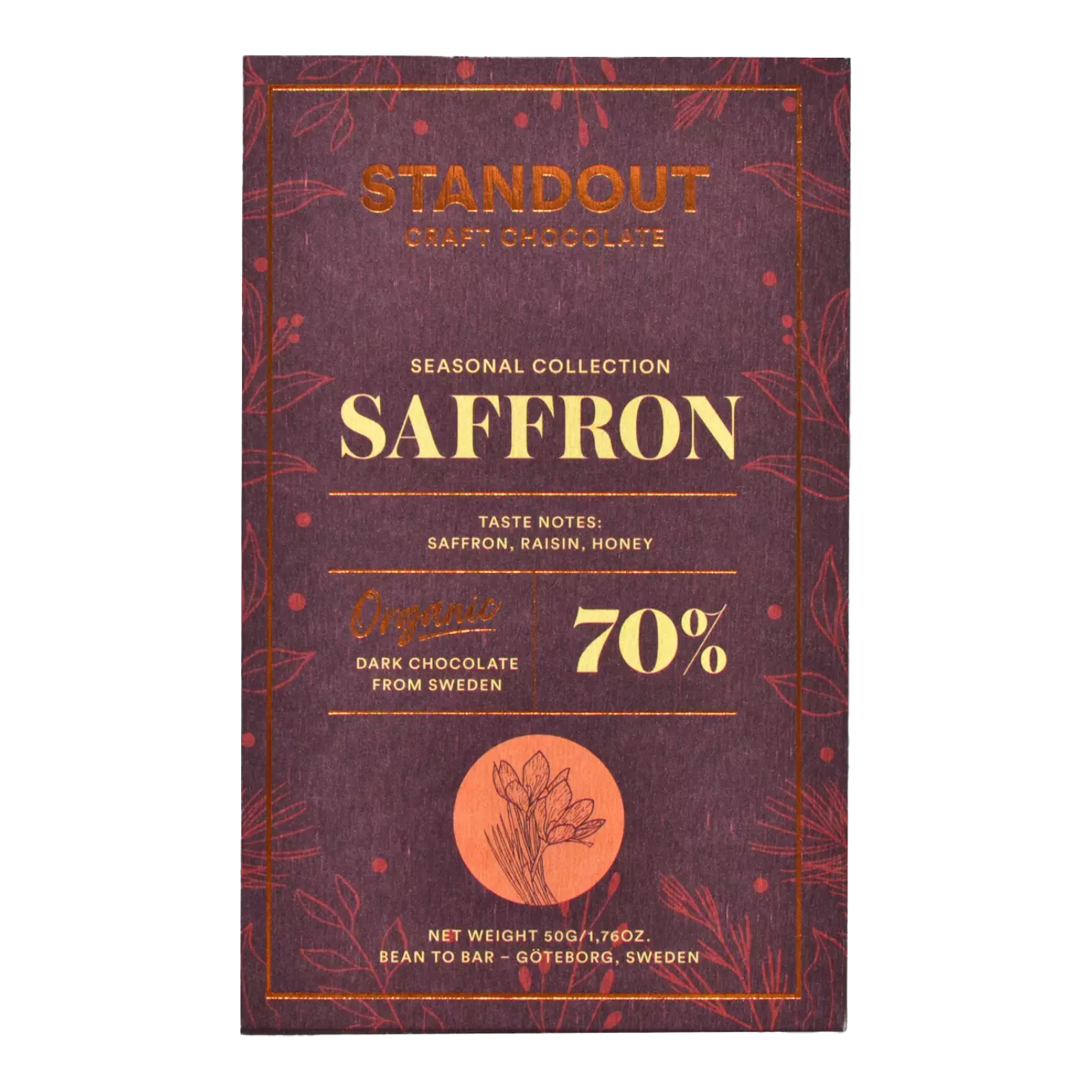 Standout Chocolate Saffran 70%